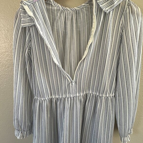 Vintage Blue‎ and White Dress - Picture 6 of 8